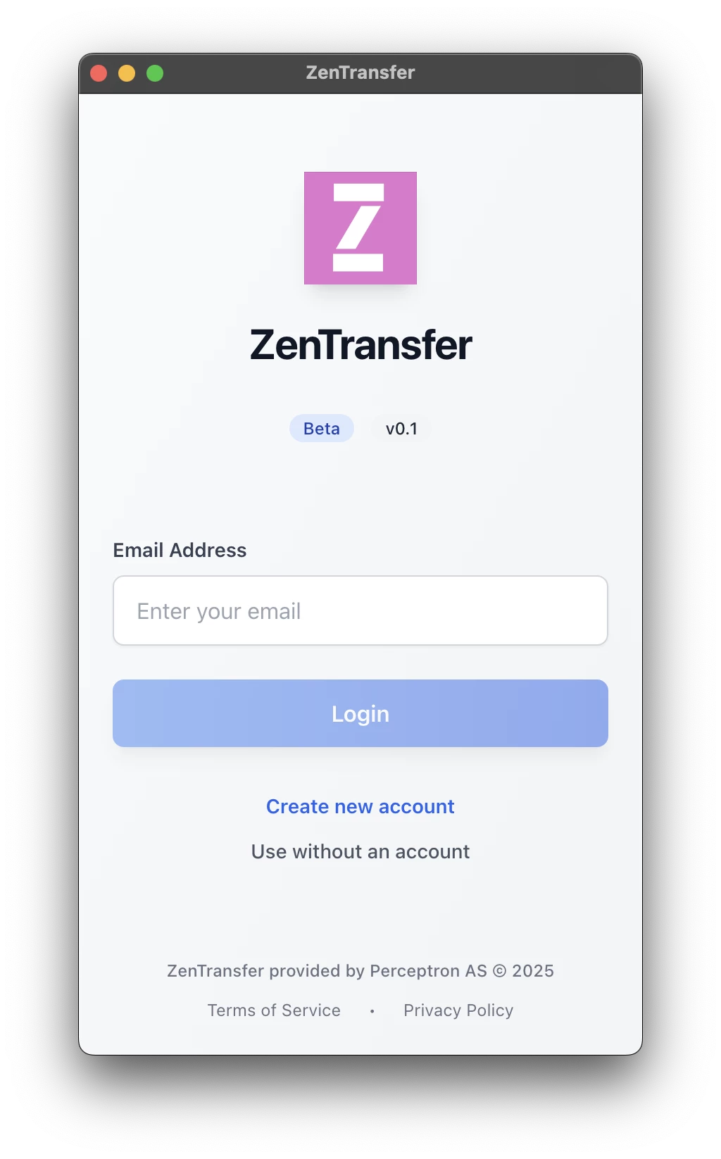 ZenTransfer Desktop App Screenshot 6